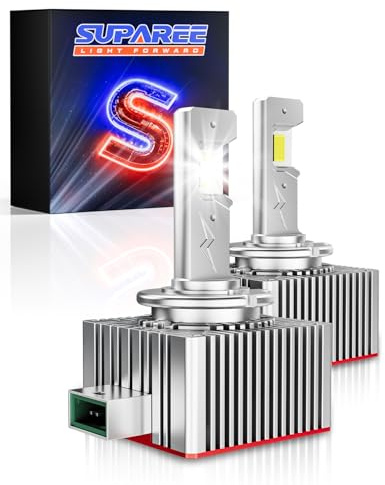 SUPAREE D3S LED Lampadine LED D3S D3R Canbus Ready 6500K 35W 20000LM