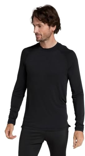 Mountain Warehouse Keep The Heat Mens Thermal Top - Lightweight, Isotherm & Moisture Wicking Baselayer - Winter Camping, Outdoors, Travelling & Hiking