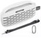 EUGOOCX Silicone Cover Case For Bose New SoundLink Flex 2nd Gen, Portable Bluetooth Speaker Protective Sleeve Carrying Case Outdoor Speaker Accessories (Grayish White)