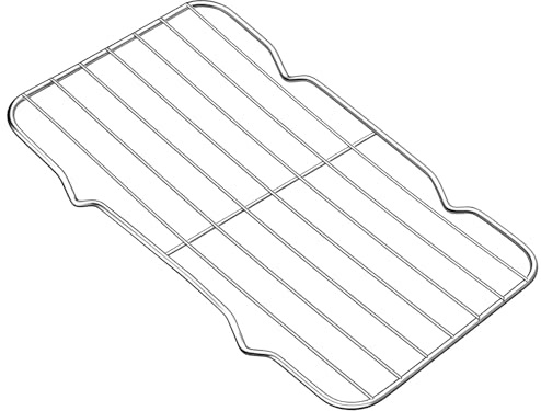 Roasting Rack Stainless Steel 8.66 x 5.51 Inch Wire Cooling Rack for Baking Oven Grid Racks Fits Small Toaster Oven Heavy Duty Baking Racks for Cooking Roasting Broiling Grilling & Dishwasher Safe