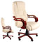 Giosedio Chefsessel BSL Luxus Chefsessel Bürostuhl Drehstuhl Bürodrehstuhl PU-Leder Hloz (Beige)
