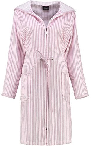 Cawö Damen Bademantel Saunamantel Velours Qualität malve Gr. 46