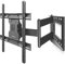 ONKRON Long Reach TV Wall Bracket for 40-75 Inch TVs, Tilt and Swivel TV Wall Bracket Weight up to 68 kg - Full Motion TV Wall Mount VESA 100x100 - VESA 600x400/Universal TV Wall Mount M7L-B Black