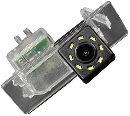 Misayaee HD 720p Rückfahrkamera Farbkamera Wasserdicht Rückfahrsystem Einparkhilfe Nachtsicht Kamera für Golf 7 / für Passat B7 / für Alltrack B8 / für Fabia 3 NJ MK3 / für Kodiaq/für T6 2015-2018