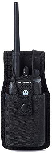 Universal Radio Case Two Way Radio Holder Universal Pouch for Walkie Talkies Nylon Holster Accessories for Motorola MT500, MT1000, MTS2000 and Similar Models by Luiton(1 Pack)