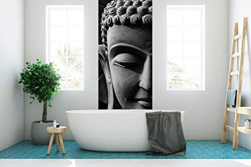 Oedim Bordüre vertikal, selbstklebend, Vinyl und Tapete, Buddha | Dekoration 77x260cm