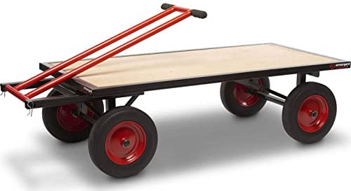 Armorgard Turntable Truck Heavy Duty Materials Trolley 1000Kg