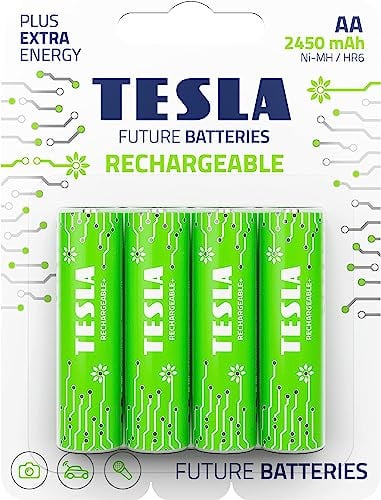 Batería Recargable AA (HR06, Pila de lápiz, blíster) 4 Unidades