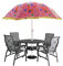 Indian Handmade Garden Umbrellas Outdoor Patio Decorative Parasols Outdoor Theme Wedding, Beach Sun Shade Parasols Large Umbrellas