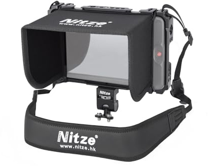 Nitze Jaula para OSEE G7 / T7 - G7-Kit | Capucha, correa de hombro y soporte para monitor