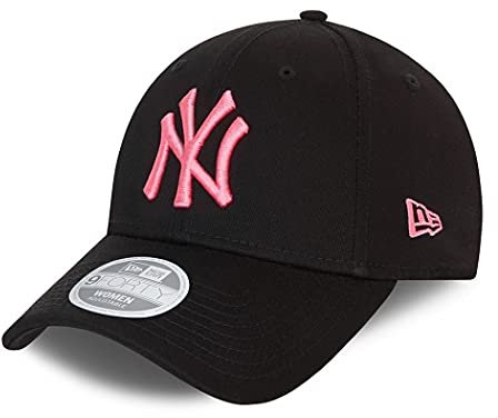 New Era New York Yankees MLB Cap Basecap Kappe Baseball Damen Frau schwarz - One-Size