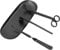 NRANSON 4 in 1 Candle Accessory Set - Candle Wick Trimmer, Candle Wick Dipper, Candle Wick Snuffer & Storage Tray Plate, Candle Care Kit Gift for Candle & Aromatherapy Lovers (Black)