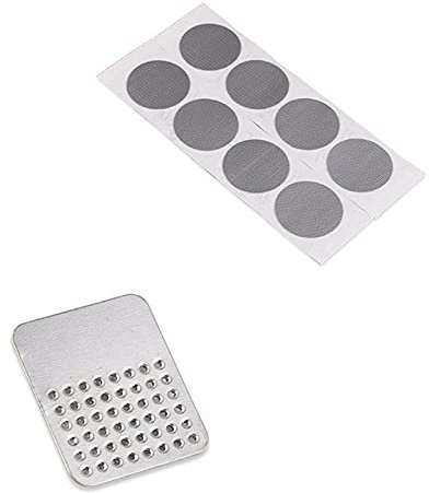 Sebasty 80 Pieces No Need of Glue Bike Tire Patch Repair Kit Tools Bicycle Inner Tube Puncture Repair Patches, 80