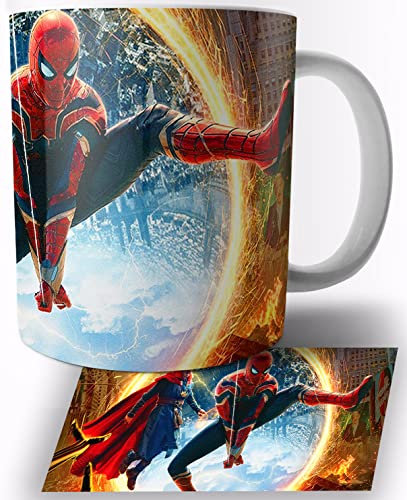 TusRelojes Spider Man No Way Home Tasse en Céramique Blanche 325ml Mug