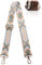Taschengurt Bunter Schultergurt Tragegurt Breite 3.8cm Längenverstellbarer 75-135 cm für Schultertasche Tragetaschen,Gold Clasp,Blau/grün