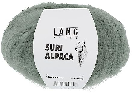 Lang Yarns - Suri Alpaca 0097 efeu 25 g