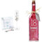 Me To You Tatty Teddy 18th Birthday Gift Set with Champagne Flute & Boxer Gifts SB1218 Light-Up LED '18' Birthday Glass Starlight Bottle | Beautiful, Decorative Homeware Comes with Gift Tag