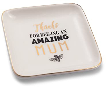 Thanks for Bee-ing an Amazing Mum Ceramic Trinket Tray Sentimental Gift Idea 280000002 280000002