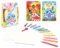 Sabbiarelli Sand-it For Fun - Bag Princess Prinzessinnen - Mini Kreativ Bastelset: male mit Sand die Zeichnungen von die Prinzessinnen, 12 farben, Sandbilder für Kinder ab 5+, Kleine Geschenkidee