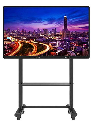 GGZONE Mobile TV Cart For 55 60 65 70 75 80 85 90 95 Inch Plasma Flat Screen TVs, Company TV Floor Stand With Wheels, Max Vesa 800X600Mm beautiful scenery