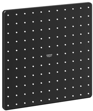GROHE Concetto 310 Mono 265702430 Pommeau de douche 30,5 cm Noir mat 1,75 GPM