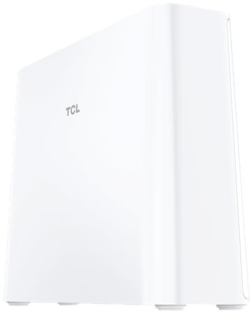 TCL LinkHub CPE Router 5G HH512V, Dual-Band, unterstützt SIM-Karte, WiFi 6E, Hotspot, bis zu 32 Benutzer, Weiß
