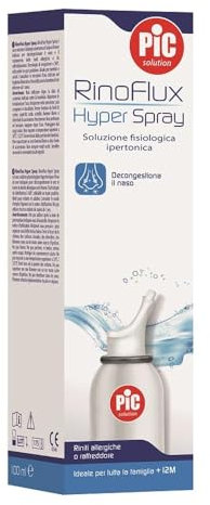 Pic Rinoflux Hyper Soluzione Fisiologica Ipertonica Spray, 100ml