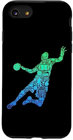 Handball Handballer Handballspieler Kinder Jungen Männer Hülle für iPhone SE (2020) / 7 / 8