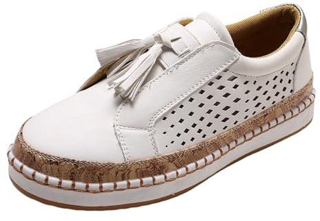 Chaussures de Loisirs pour Femme Baskets à Plateforme Chaussures d'été Confortables Talon compensé Le Fitness Souple Mode OrthopéDiques De Course pour Pieds Plats Larges
