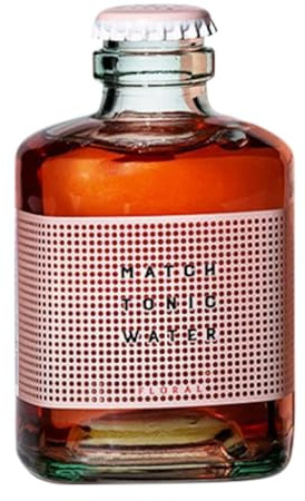 Getränke und Mixer 4 Einheiten Box Match Tonic Water Floral Kleine Flasche 20 cl
