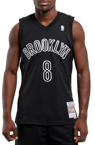 Mitchell & Ness Herren Basketball-Trikot Hardwood Classics 2012 Christmas Day Swingman Jersey (DE/NL/SE/PL, Alphanumerisch, L, Regular, Regular, Black, Brooklyn Nets, Deron Williams)