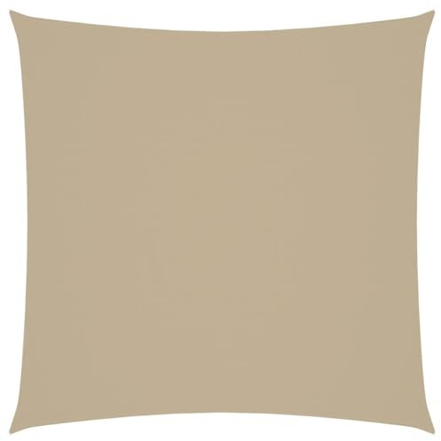 Parasol à voile en toile Oxford carré 3 x 3 m Beige,kangqiling135137