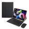 JZ Combo Magnetic Touch Keyboard Case for iPad Pro 10.5 inch 2017 / Air 3rd Generation 2019 Case with Keyboard Cover Mouse（Pen not included） ﻿ For iPad Air 3rd Gen/Pro 10.5 inch - Black