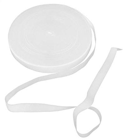 DOITOOL 1Rolle Strick Elastikband Für DIY Handwerk Langlebiges Gummiband Für Kleidung Gesichtsmasken Und Nähprojekte