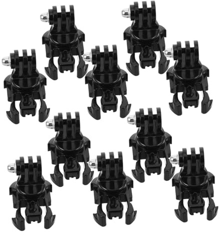 POPETPOP 10pièces Adaptateur De Caméra Action Vis Longues à Oreilles Support De Boucle à Crochet j Accessoires De Fixation Verticale pour Caméras Action