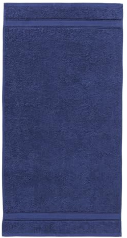 G BETTWARENSHOP Frottierserie Essential – Hochwertige Handtücher aus 100% Baumwolle – Saugstark, Weich & Pflegeleicht Handtuch 50x100 cm, blau
