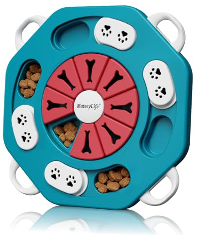 MateeyLife Dog Puzzle Toys,Interactive Toys,Treat Dispensing Slow Feeder | Puppy Enrichment Toys,Puzzle Games for Brain Stimulation IQ Training,Small Dogs Birthday Gift for Boredom,Cat Puzzle Feeder