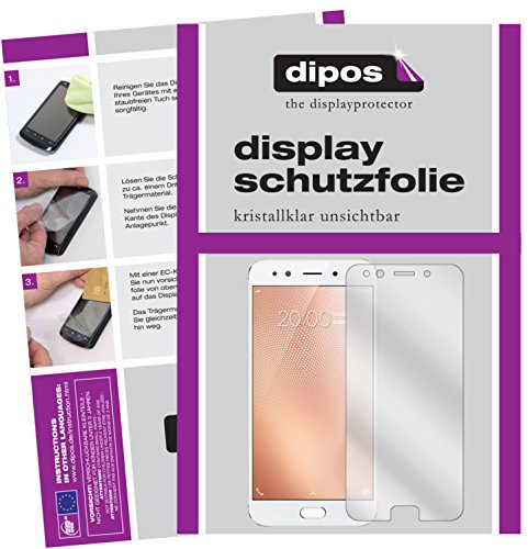 dipos I 2x Screen Protector compatible with Vivo X9s Plus Protection Films clear