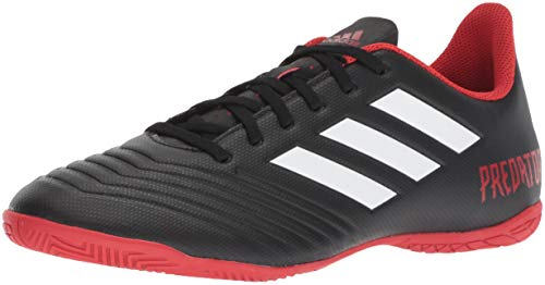 adidas Herren Predator Tango 18.4 Fußballschuh, Schwarz (schwarz/weiß/rot), 45 EU