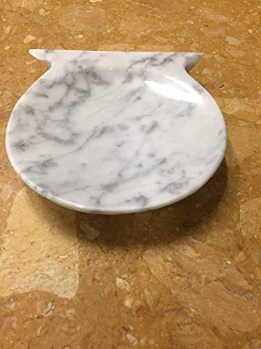 Porte-Savon en MARBRE Blanc DE CARRARE