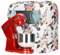 KitchenAid Mixer-Abdeckung mit Taschen, passend für KitchenAid-Mixer von 5–8 l