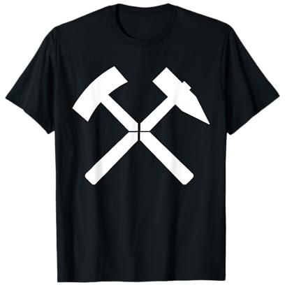 Bergbau: Schlägel & Eisen, Symbol der Bergleute T-Shirt