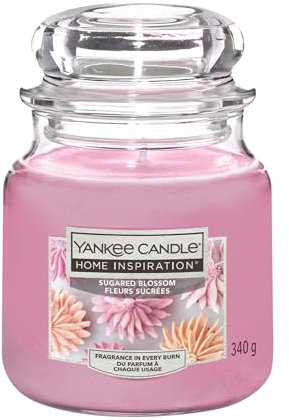 Yankee Home Inspiration Jarre moyenne Fleurs sucrées