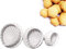DUORUI 3pcs Cookie Cutters Plunger Biscuit Fondant Cake Mould Plastic for Children DIY Baking Tool Decorating Shell Patterns