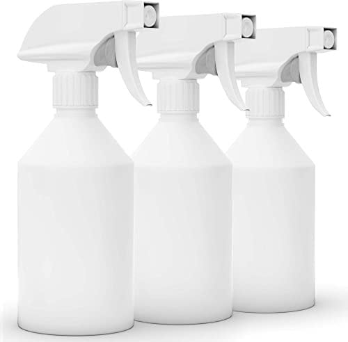 Vaporisateur Vide 3x250ml - Bouteilles en Plastique 100% Recyclé - Bouteille Spray Vide - Flacon Pulverisateur Vide: Vaporisateur Cheveux, Vaporisateur Plante, Vaporisateur Eau - Flacon Spray Vide