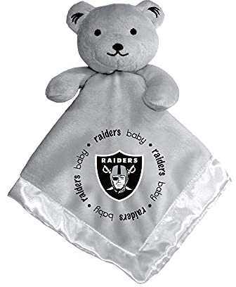 Baby Fanatic NFL Raiders Security Bear Decke, Einheitsgröße, Grau