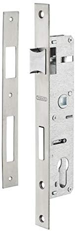 THIRARD - Boitier de serrure encastrable à cylindre pour menuiserie métallique, axe 22mm, bouts carrés, zingué