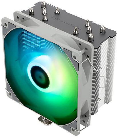Thermalright Assassin King 120 SE ARGB CPU Air Cooler, AK120 SE ARB, 5 Heatpipes, TL-C12C-S PWM Quiet Fan CPU Cooler With S-FDB Bearing, for AMD AM4/Intel 115X/1200/17XX, LGA1700