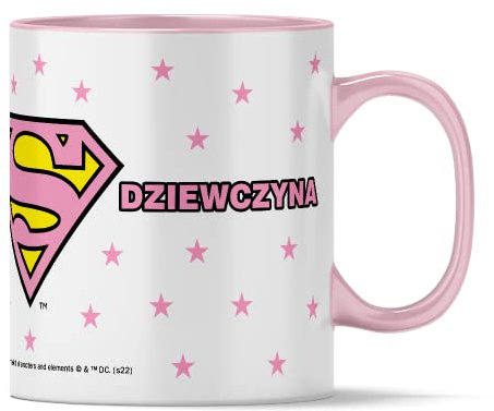 ERT GROUP Original und offiziell lizenziert von DC Keramikbecher, Muster Superman 264, Kaffee- und Teebecher Tasse 330ml