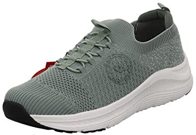 Sneakers RJ22-059-GR Damen Slipper Halbschuh, Größe 42